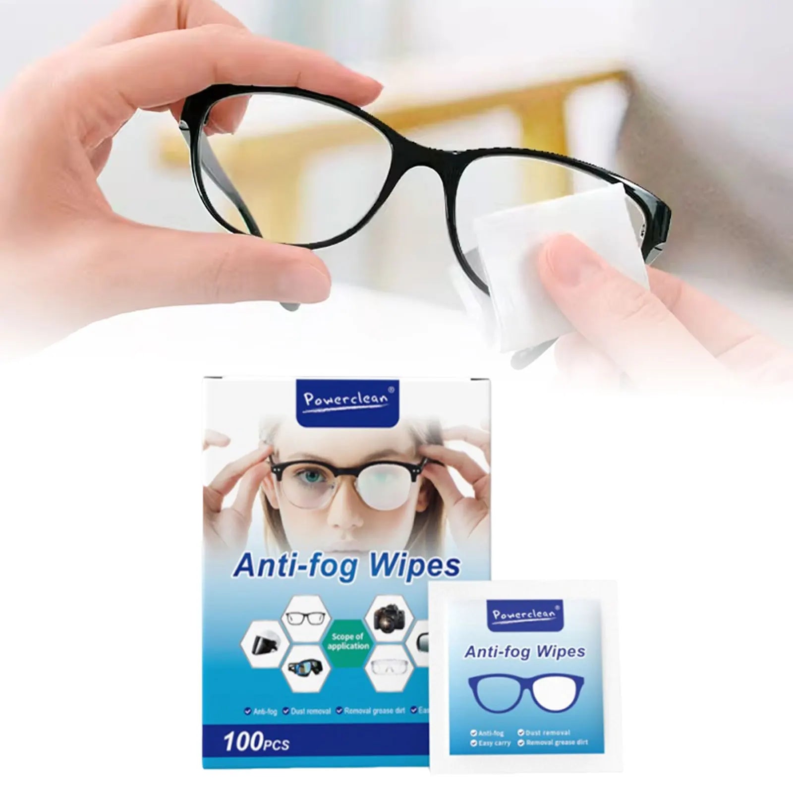 AntiFog Lens Wipes